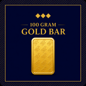 Emirates Gold 24K 100 Grams Gold Bar